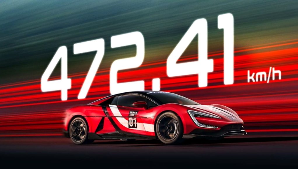 À 472,41 km / h avec quatre moteurs électriques et À 472,41 km / h avec quatre moteurs électriques et plus de 3 000 ch de puissance: BYD atteint un nouveau record du monde
