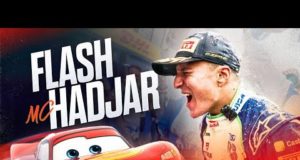 Isaac Hajar, rookie à podium et élève de Flash McQueen