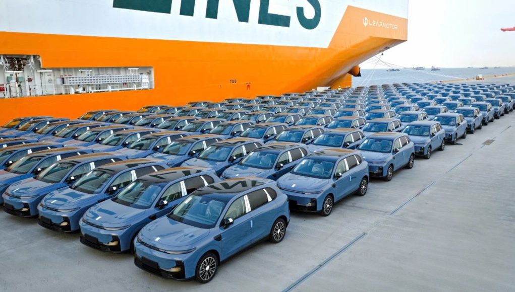 Leapmotor envoie sa première cargaison B10, sa nouvelle électricité de Leapmotor envoie sa première cargaison B10, sa nouvelle électricité de 29 900 € pour l'Europe