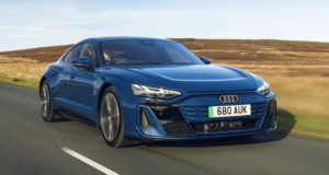 2025 AUDI E-TRON GT Review Audi S E-Tron GT - front, driving