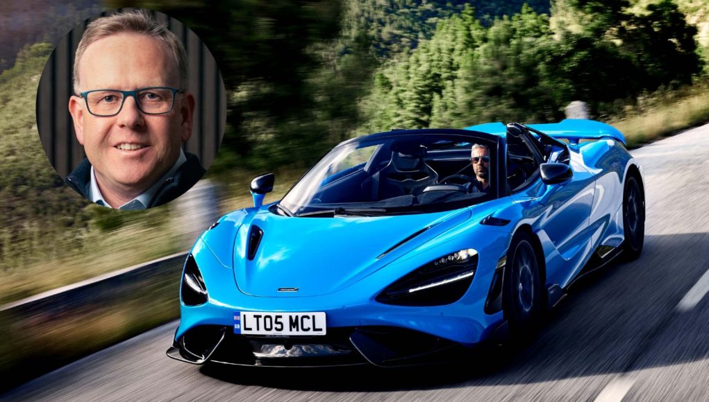 Nick Collins, PDG de McLaren: "Nous n'allons pas transformer McLaren Nick Collins, PDG de McLaren: "Nous n'allons pas transformer McLaren en une marque totalement électrique"