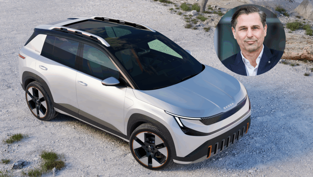 Le PDG de Skoda révèle la clé d'une voiture électrique Le PDG de Skoda révèle la clé d'une voiture électrique comme l'Epiq ne coûte pas plus de 25 000 €