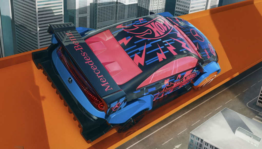 Hot Wheels a transformé la nouvelle Mercedes CLA en un Hot Wheels a transformé la nouvelle Mercedes CLA en un bébé DTM Racer