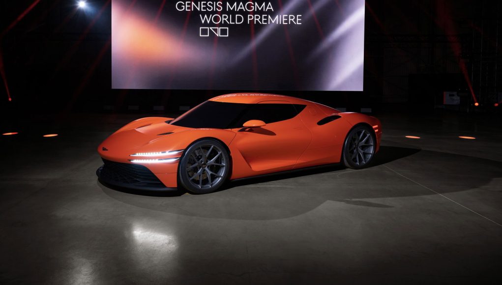 Le concept Genesis Magma GT fait allusion à une voiture Le concept Genesis Magma GT fait allusion à une voiture de sport routière