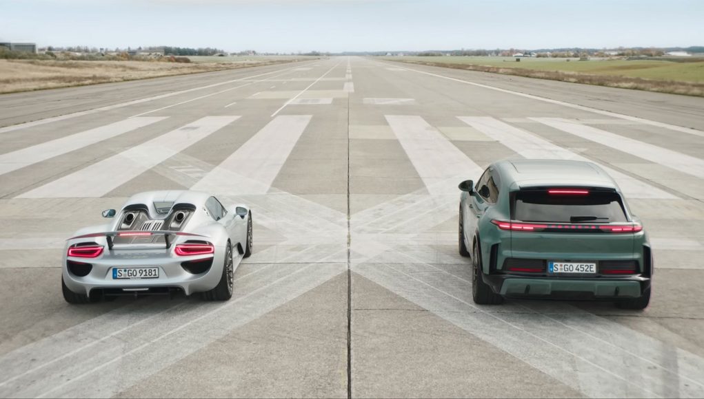 Regardez la nouvelle Porsche Cayenne électrique Race A 918 Spyder Regardez la nouvelle Porsche Cayenne électrique Race A 918 Spyder