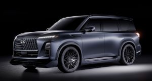 La ridicule spécification de piste Infiniti QX80 entre actuellement en production La ridicule spécification de piste Infiniti QX80 entre actuellement en production