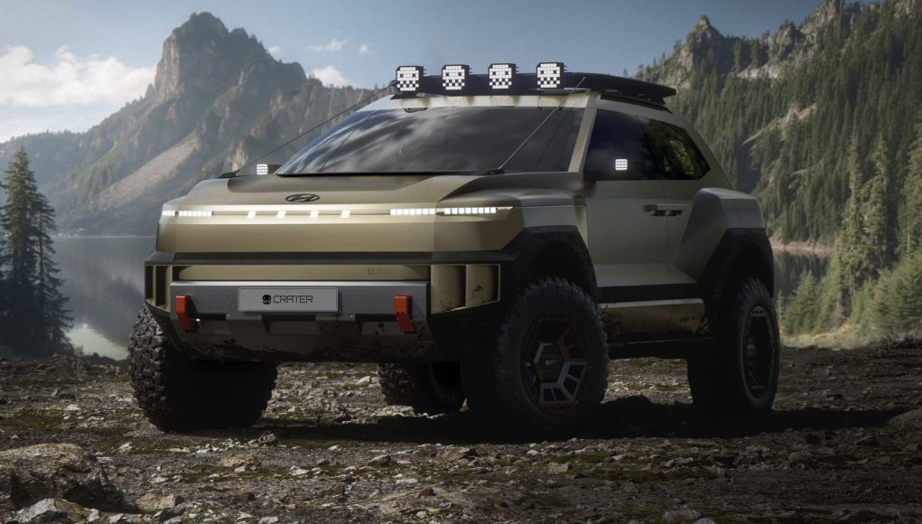 Le Hyundai Crater Concept est un tout-terrain de l’ère spatiale Le Hyundai Crater Concept est un tout-terrain de l’ère spatiale