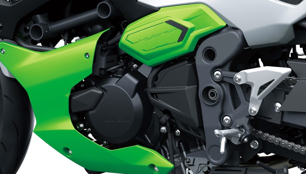 Un maxiscooter hybride Kawasaki est possible, car en réalité la Un maxiscooter hybride Kawasaki est possible, car en réalité la marque japonaise dispose déjà de la technologie efficace dans les motos hybrides qu'elle vend.
