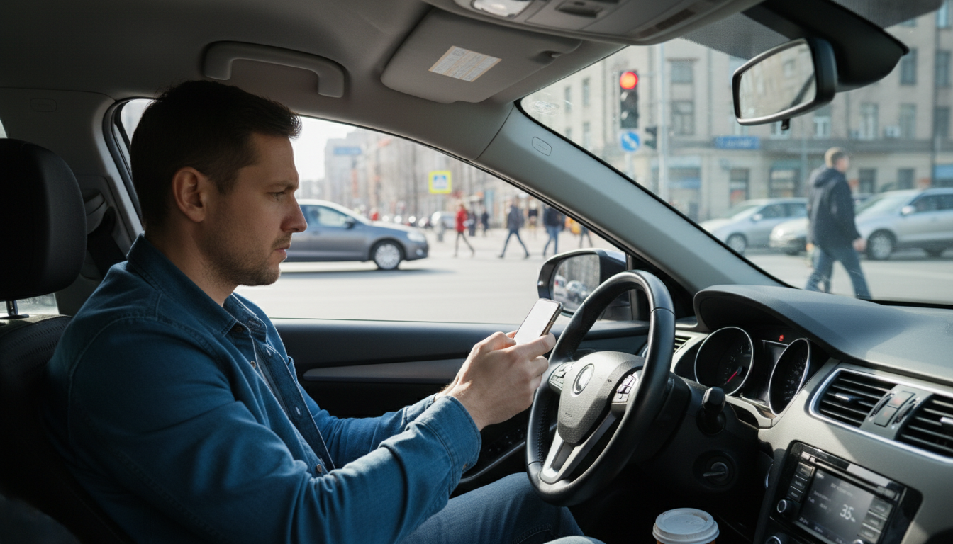 automobilistes, soyez vigilants : découvrez la pratique courante qui peut vous coûter jusqu'à 450 € d'amende et comment l'éviter pour rester en règle sur la route.