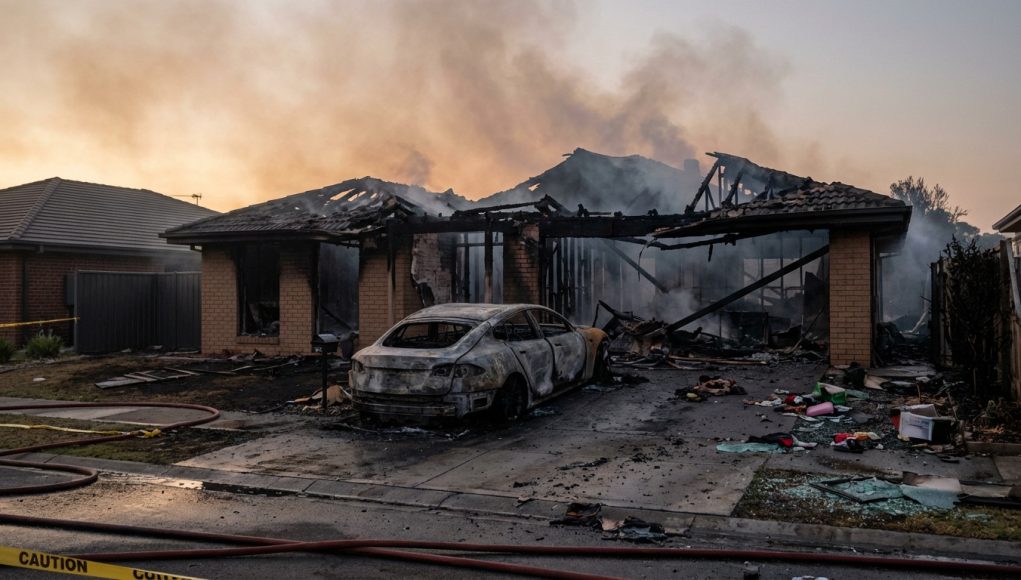 suburban-home-ablaze-aftermath-of-devastating-fire