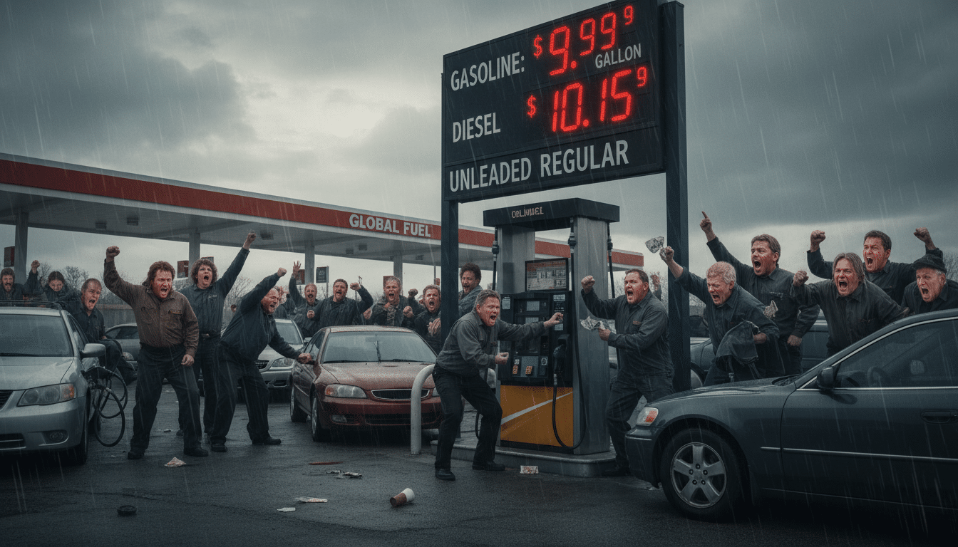 découvrez la colère des automobilistes face aux augmentations dissimulées du prix du carburant, conséquences directes des nouvelles taxes écologiques.