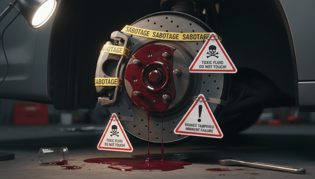 Automobilistes stupéfaits découvrent des liquides suspects versés sur leurs freins provoquant des accidents mortels des automobilistes découvrent des liquides suspects versés sur leurs freins, causant des accidents mortels. une enquête s'ouvre pour comprendre cette menace inattendue.