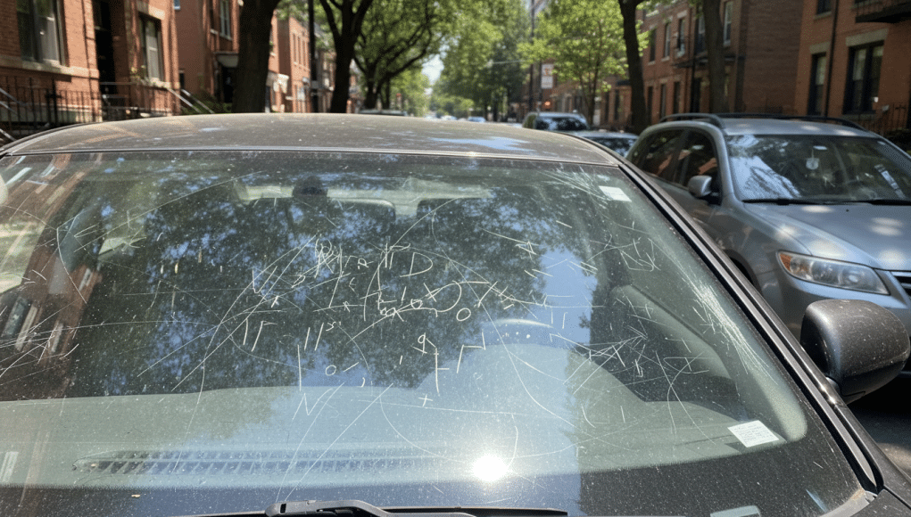 Ces 121 automobilistes témoignent : les pare-brise sont volontairement rayés avec des messages gravés comme signature ou menace découvrez les témoignages de 121 automobilistes victimes de rayures intentionnelles sur leurs pare-brise, accompagnées de messages gravés comme signatures ou menaces.