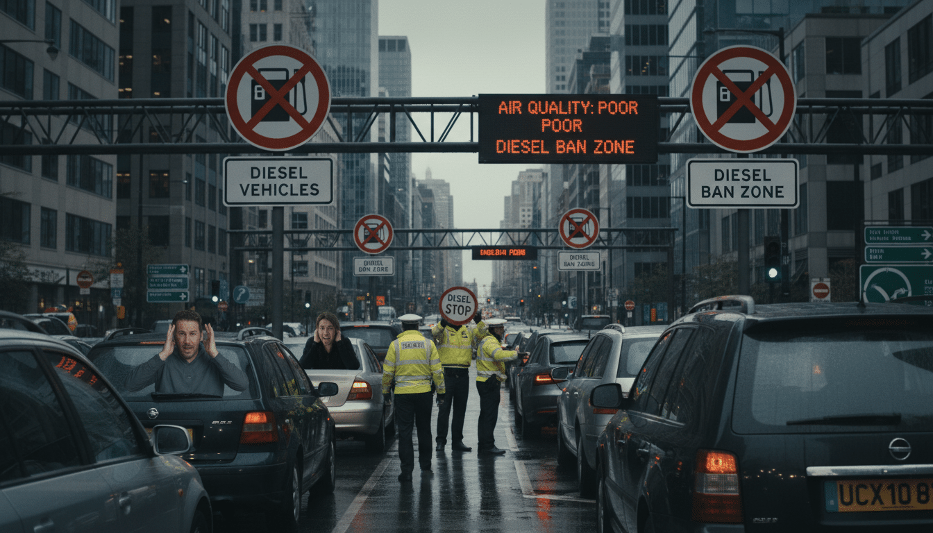 grande inquiétude pour les automobilistes : l’interdiction des voitures diesel en ville pourrait bouleverser nos déplacements quotidiens et transformer la mobilité urbaine.