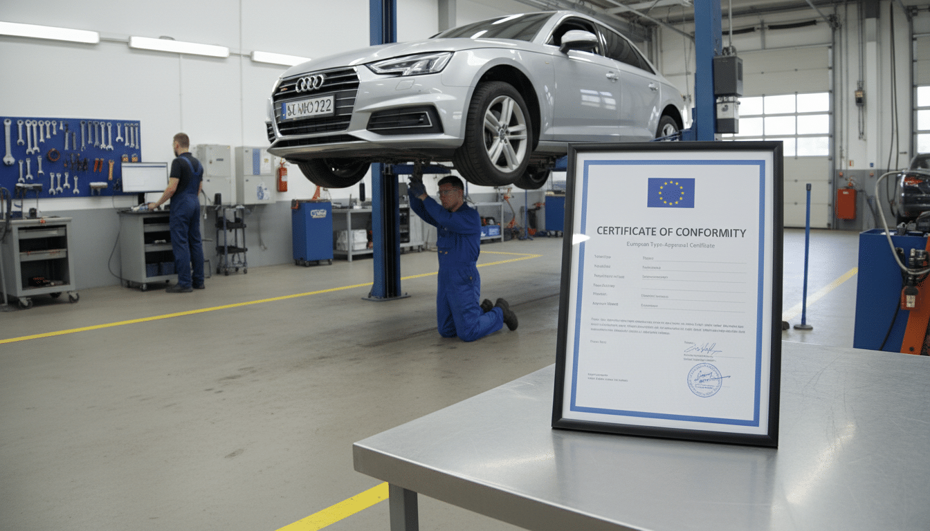 découvrez la nouvelle exigence pour les automobilistes : un certificat de conformité européen désormais obligatoire pour passer le contrôle technique. préparez vos documents pour éviter les mauvaises surprises.