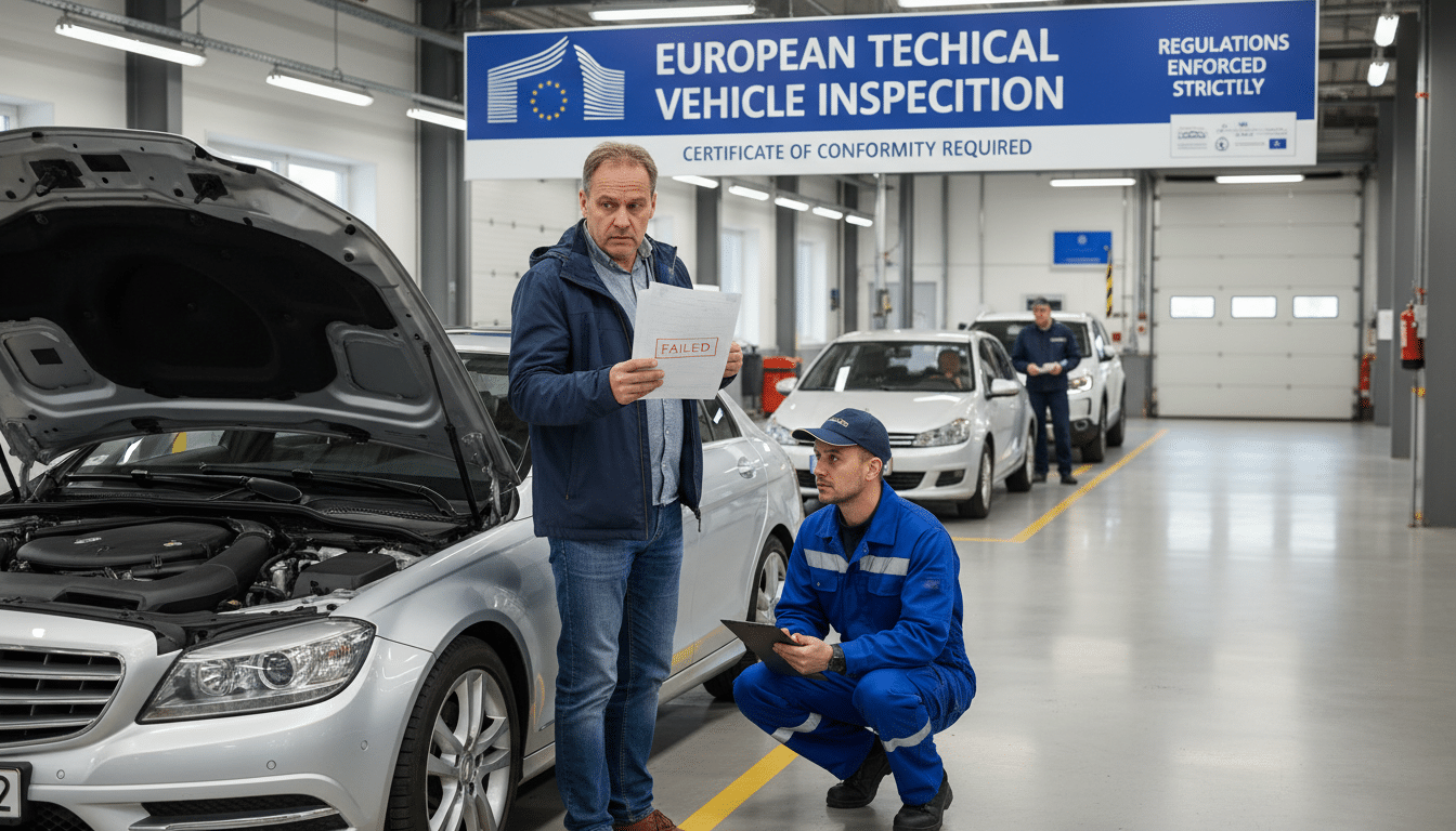 découvrez la nouvelle exigence pour les automobilistes : un certificat de conformité européen devient obligatoire pour passer le contrôle technique. informez-vous sur les démarches à suivre et les implications.