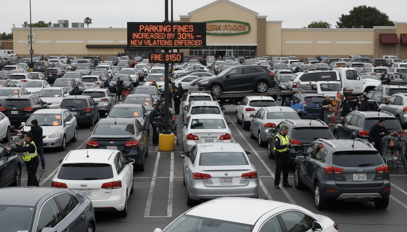 découvrez comment les automobilistes distraits sur les parkings de supermarchés se voient désormais sanctionnés d'une amende de 135 euros, provoquant de nombreuses scènes de colère et tensions.