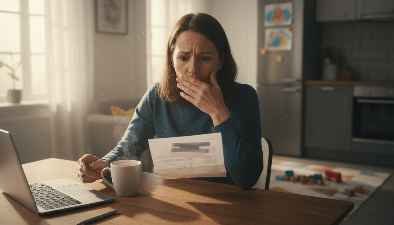 une mère découvre qu’elle perd 140 € par mois parce qu’elle n’a pas coché une case importante, révélant une erreur courante sur les droits liés aux enfants.