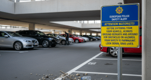 La gendarmerie alerte les automobilistes : attention au sol avant de monter en voiture la gendarmerie met en garde les automobilistes : vérifiez bien le sol autour de votre voiture avant de monter pour éviter tout danger.