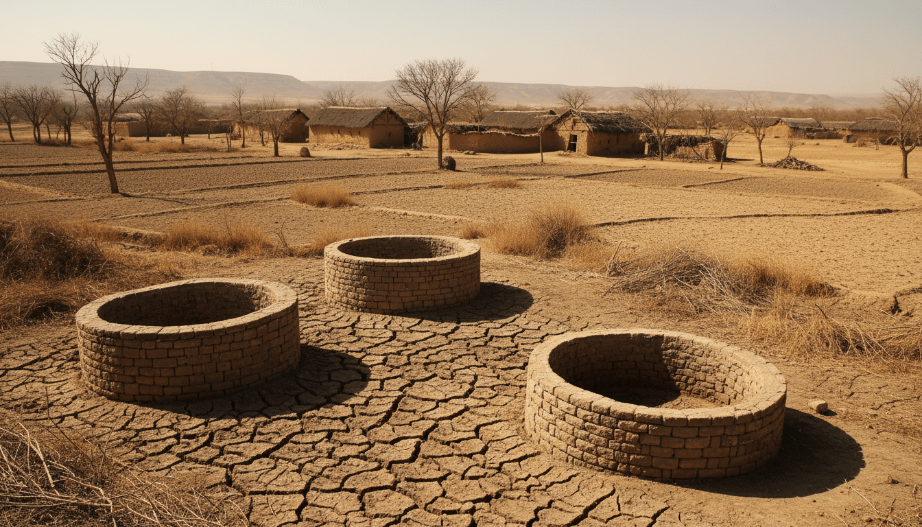 la sécheresse intense vide complètement nos puits, mettant en danger l'approvisionnement en eau. plusieurs villages risquent une évacuation dès cet automne face à la crise environnementale majeure.