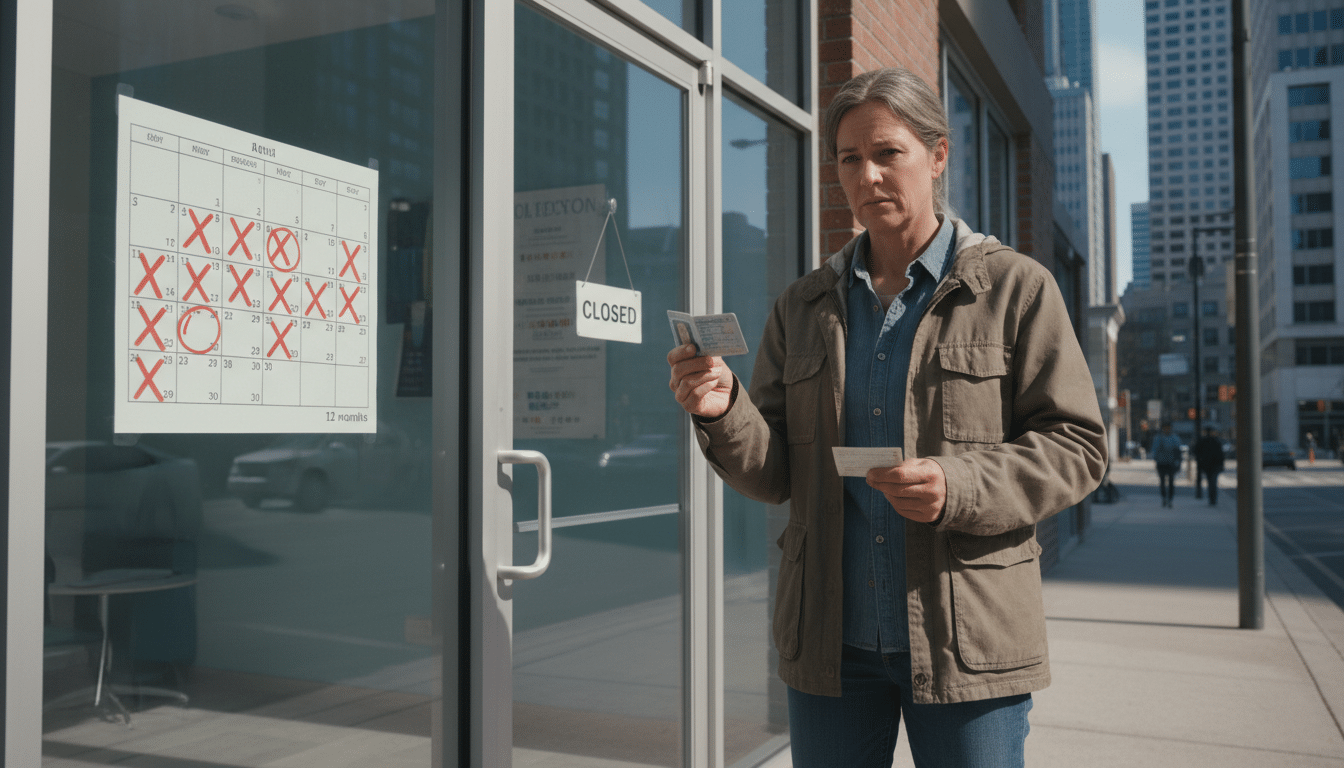 découvrez la nouvelle obligation de suppression automatique du permis de conduire si aucun médecin n'est disponible pour un contrôle médical dans un délai de 12 mois.