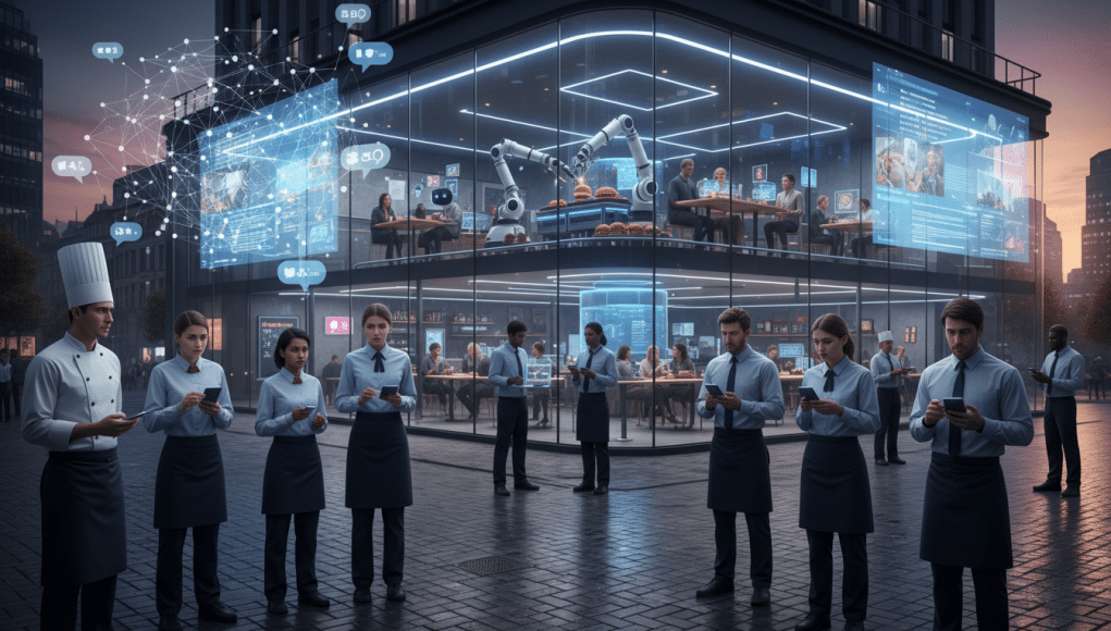 énorme révélation sur les réseaux sociaux : les milliers d’emplois menacés par l’automatisation dans la restauration, une évolution nécessaire qui divise découvrez l'énorme révélation sur les réseaux sociaux concernant la menace de l'automatisation sur des milliers d'emplois dans la restauration, une évolution indispensable mais controversée.