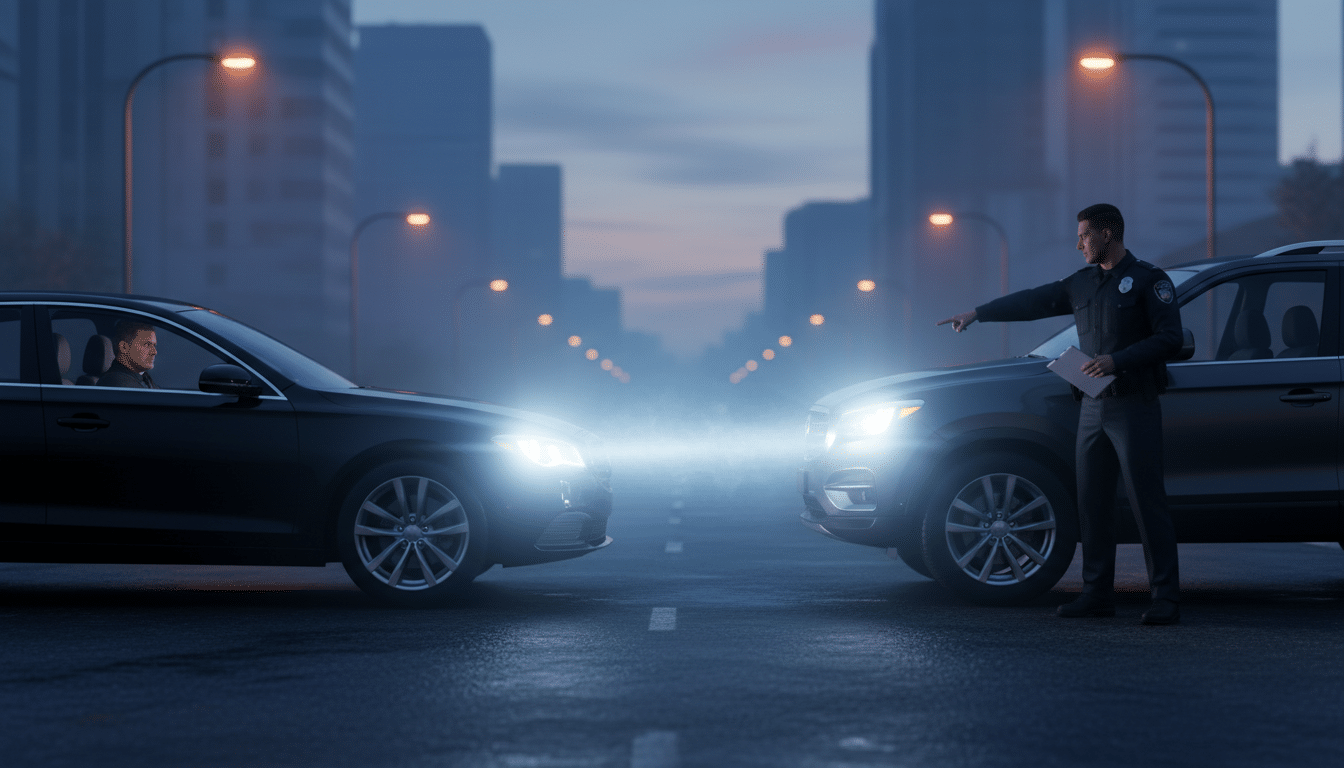 découvrez pourquoi certains automobilistes sont sanctionnés pour un simple appel de phares, une infraction selon certaines autorités, et les implications légales de cette mesure.