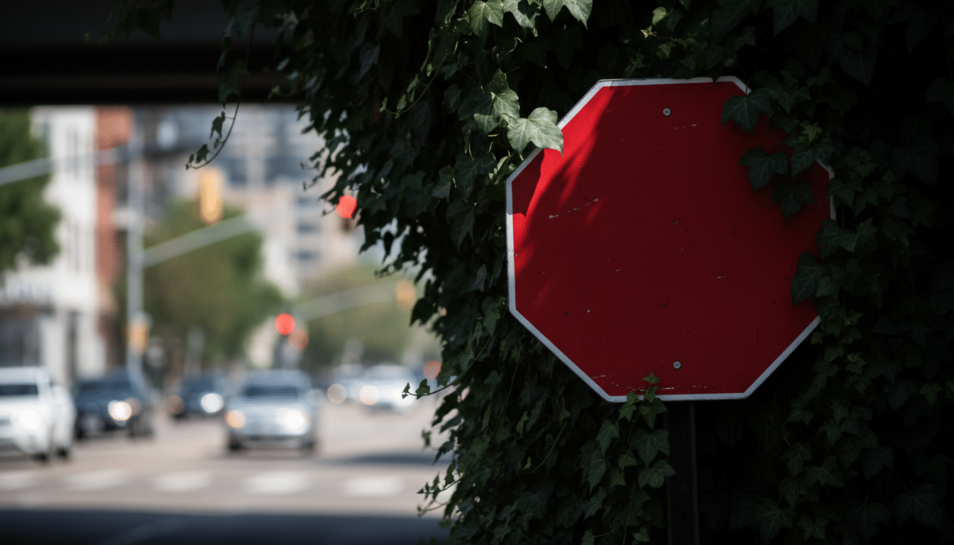 découvrez comment ce panneau rouge apparemment inoffensif peut mettre en danger votre permis de conduire sans que vous ne vous en rendiez compte.