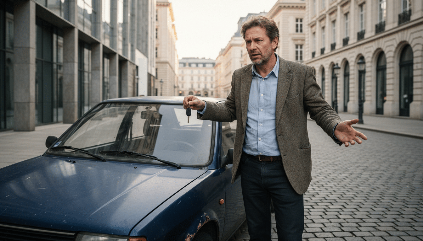 découvrez pourquoi un pays européen interdit les voitures d’occasion trop anciennes et comment un automobiliste dénonce cette mesure comme un vol d’état.