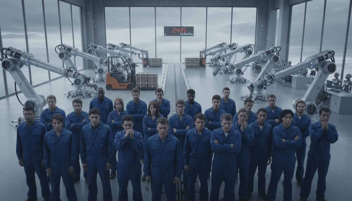 découvrez comment l'automatisation menace des milliers d'emplois et explorez les véritables responsables de cette crise imminente dans le monde du travail.