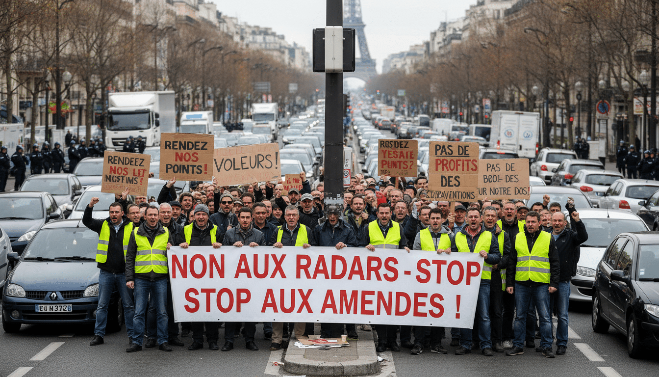 découvrez pourquoi les automobilistes s'indignent contre la baisse brutale de la vitesse radar, qu'ils perçoivent comme un racket orchestré par les autorités.