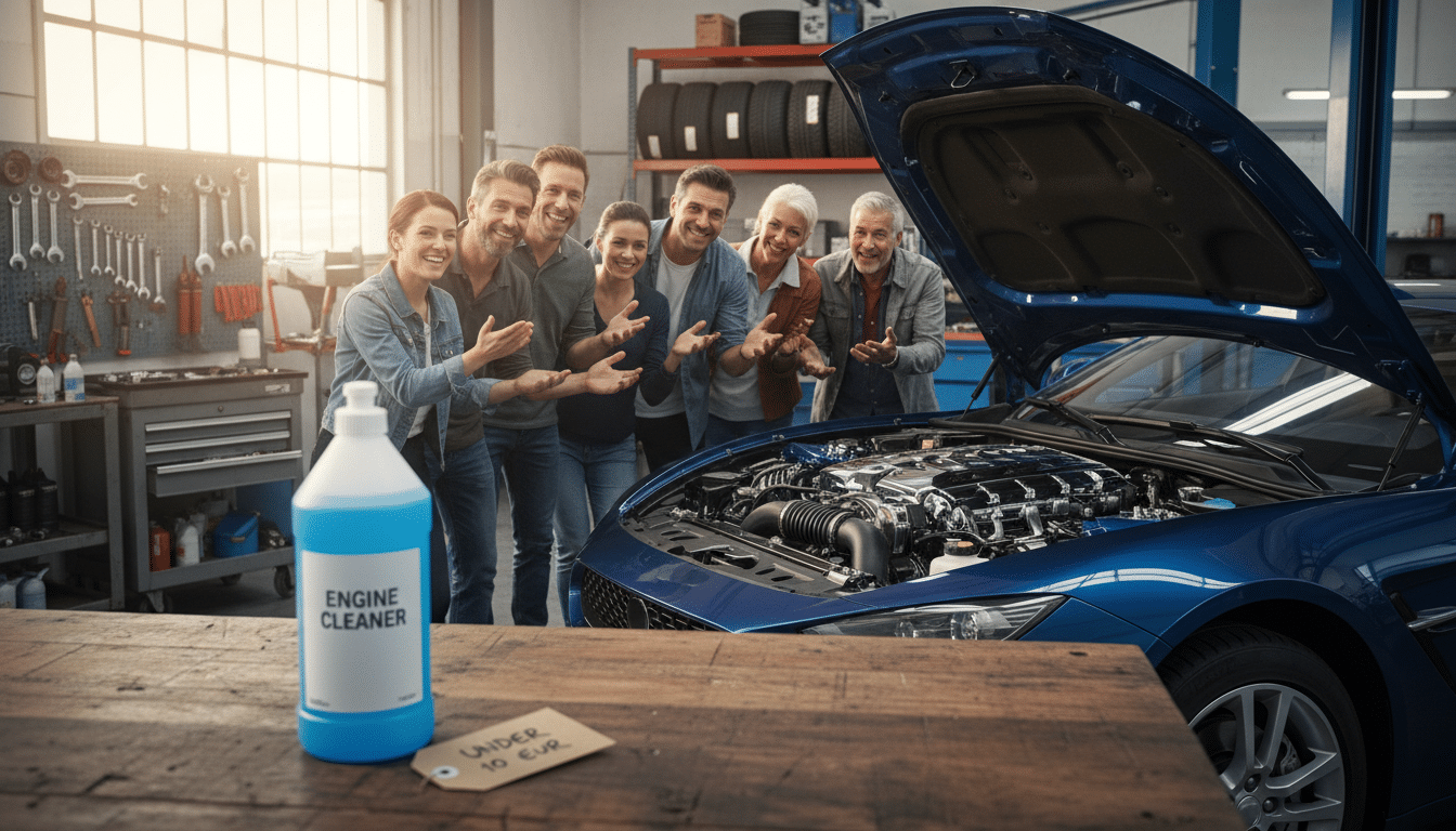 découvrez un nettoyant moteur efficace à moins de 10 euros qui revitalise votre véhicule et séduit les automobilistes pour un entretien au meilleur prix.