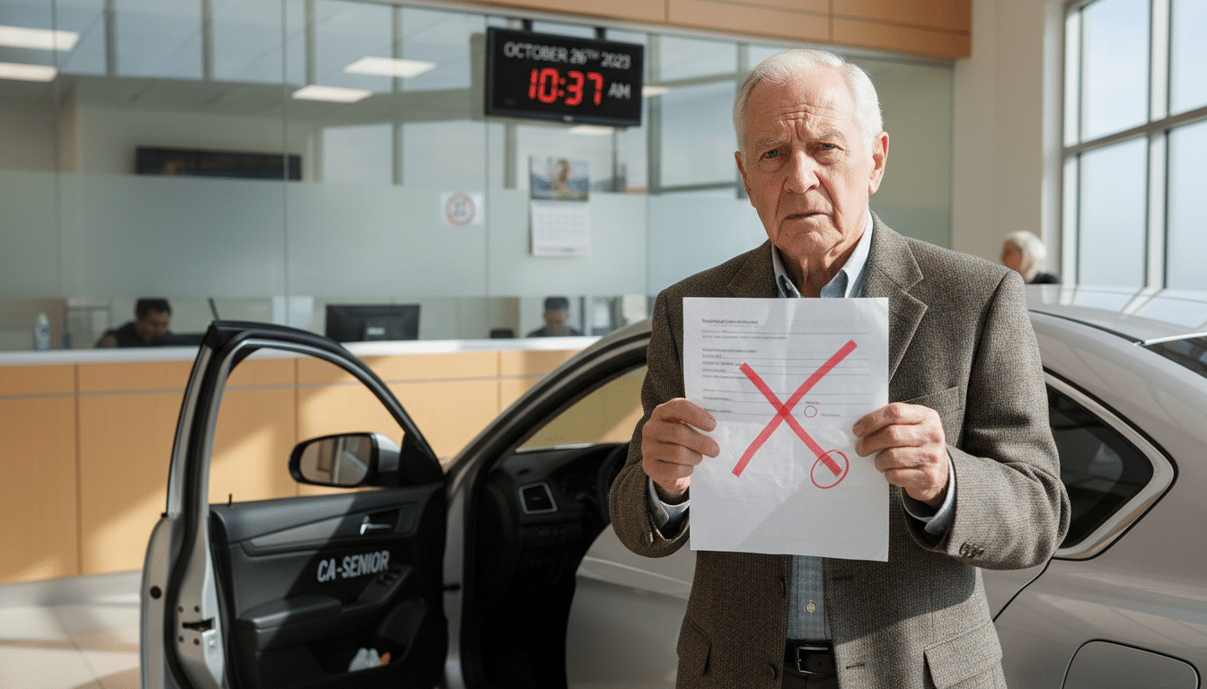 découvrez comment une erreur dans la demande de visite médicale peut retarder la prolongation du permis pour les conducteurs seniors et quelles solutions adopter pour éviter ce blocage.