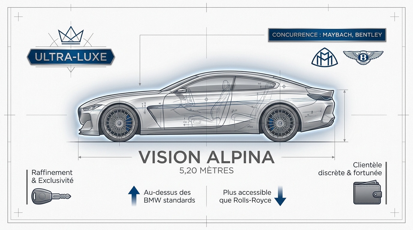 Concept BMW Vision Alpina grand coupé ultra-luxe