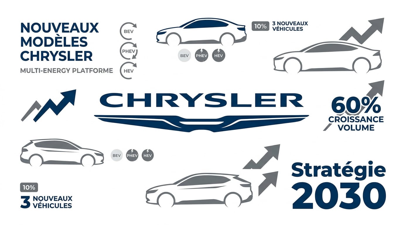 Stratégie Chrysler 2030 et nouveaux modèles crossovers