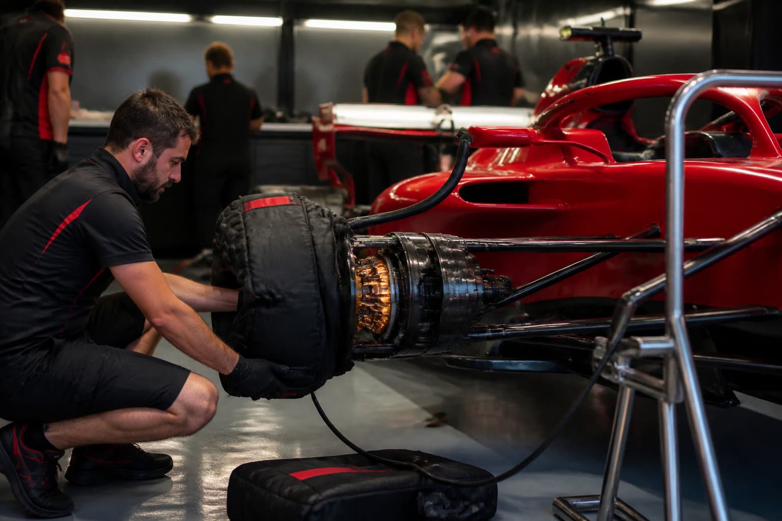 Analyse technique de la supériorité des Ferrari au démarrage
