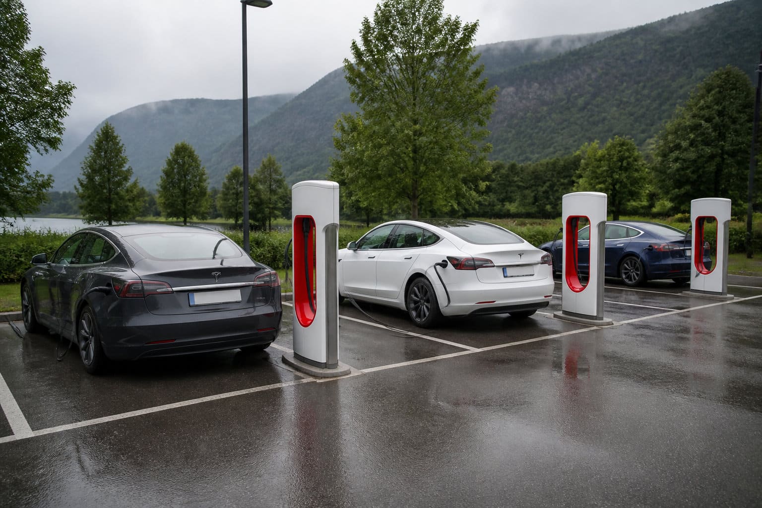 Infrastructures de recharge et projections du marché électrique