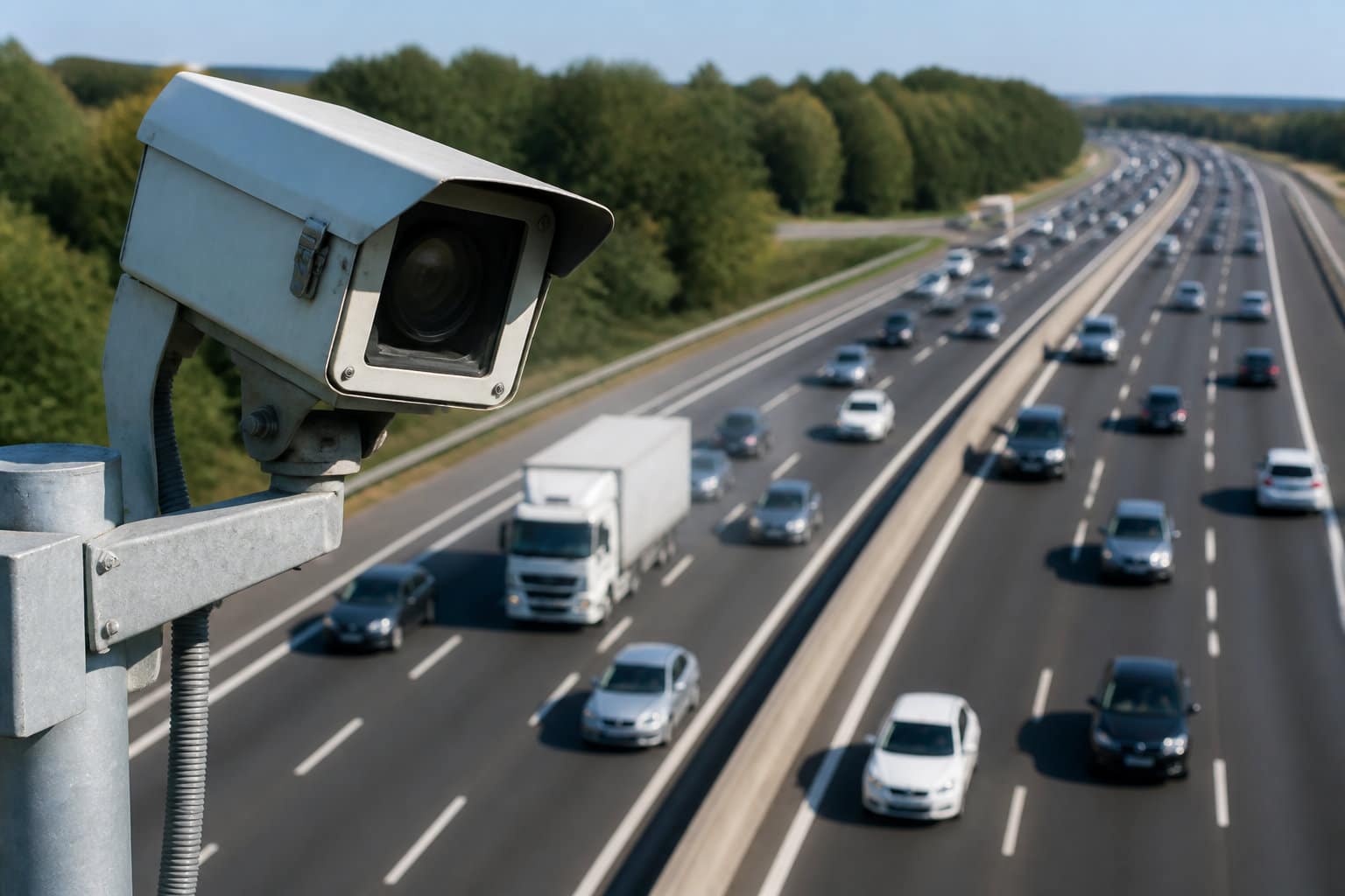 Surveillance des routes et comparaison des amendes en Europe