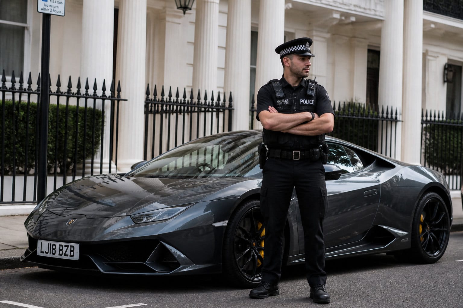 Opération estivale : la police londonienne face au fléau des supercars