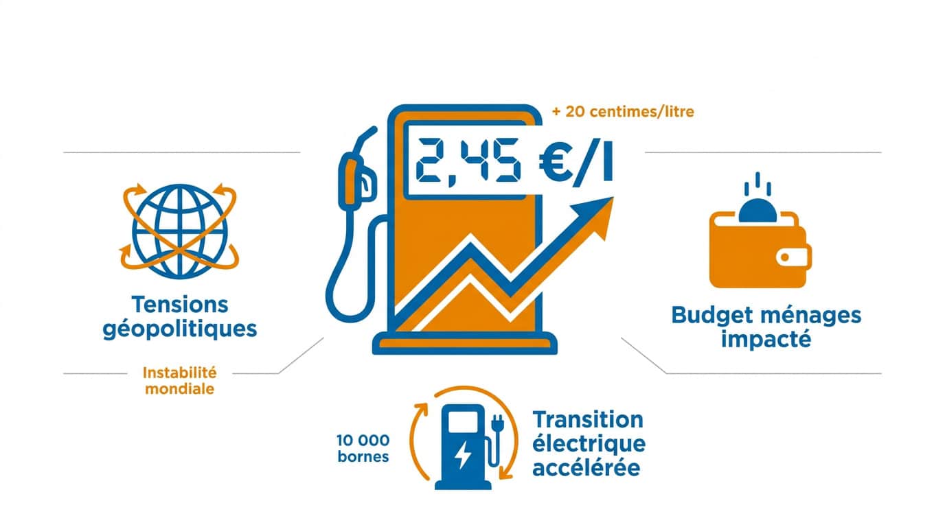 Impact des tensions géopolitiques sur le prix des carburants